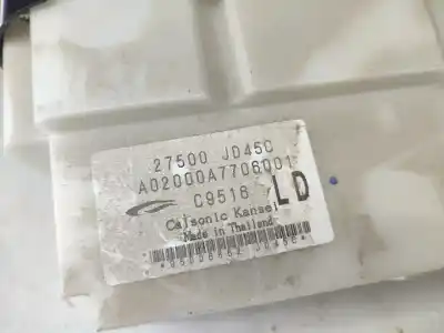 Second-hand car spare part climate control for nissan qashqai / qashqai +2 i (j10, nj10, jj10e) 1.5 dci oem iam references 27500jd45c  