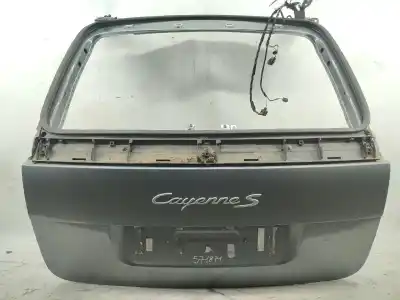 Second-hand car spare part tailgate for porsche cayenne (9pa) s 4.5 gasóleo 2004 5p oem iam references   