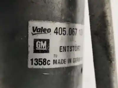 Peça sobressalente para automóvel em segunda mão motor do limpa para brisas por opel corsa d (s07) 1.3 cdti (l08 l68) referências oem iam 13182340  