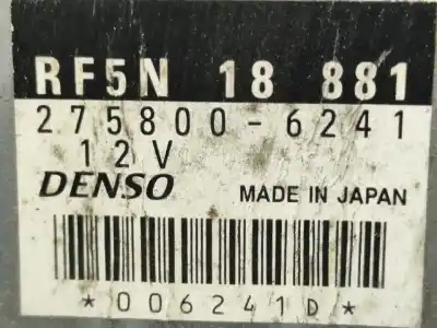 Second-hand car spare part ecu engine control for mazda 6 hatchback (gg) 2.0 di (gg14) oem iam references rf5n18881  