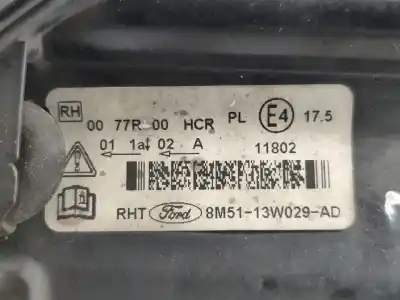 İkinci el araba yedek parçası sag far için ford focus ii (da_, hcp, dp) 1.6 tdci oem iam referansları 8m5113w029ad   İkinci el araba yedek parçası sag far için ford focus ii (da_, hcp, dp) 1.6 tdci oem iam referansları 8m5113w029ad