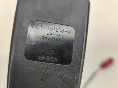 Second-hand car spare part left front seat belt buckle for ford fiesta vi (cb1, ccn) 1.25 oem iam references 8v51b61208ag   Second-hand car spare part left front seat belt buckle for ford fiesta vi (cb1, ccn) 1.25 oem iam references 8v51b61208ag