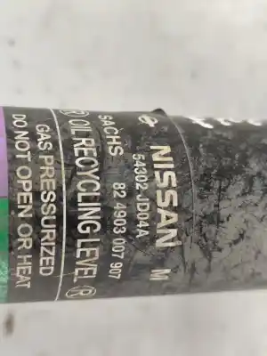 Second-hand car spare part front right shock absorber for nissan qashqai / qashqai +2 i (j10, nj10, jj10e) 2.0 oem iam references 54302jd04a  