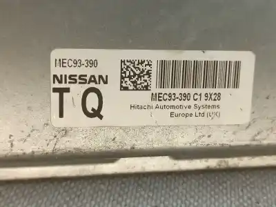 Автозапчасти б/у блок управления двигателем за nissan qashqai / qashqai +2 i (j10, nj10, jj10e) 2.0 ссылки oem iam mec93390  