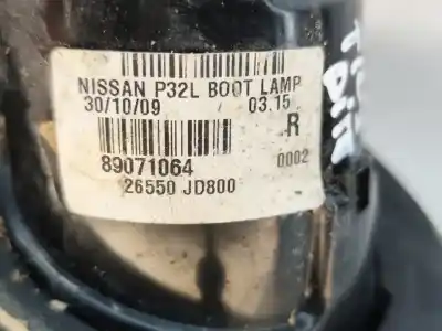 Автозапчастина б/у правий ліхтар в дверях для nissan qashqai / qashqai +2 i (j10, nj10, jj10e) 2.0 посилання на oem iam 89071064  
