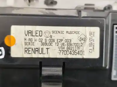 İkinci el araba yedek parçası iklim kontrolü için renault megane scenic (ja0/1_) 1.4 i (ja0e) oem iam referansları 7700435401  