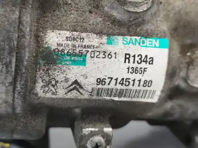 Автозапчастина б/у компресор кондиционера для citroen ds5 (kf_) 6210r gasóleo 2013 5p посилання на oem iam 9671451180  