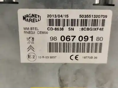 Автозапчастина б/у аудіо система / радіо cd для citroen ds5 (kf_) 6210r gasóleo 2013 5p посилання на oem iam   