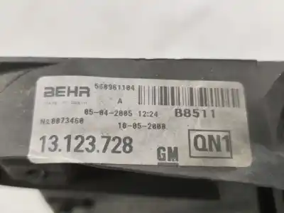 Автозапчасти б/у нагревательный вентилятор за opel corsa c (x01) 1.2 twinport (f08 f68) ссылки oem iam 560961104  