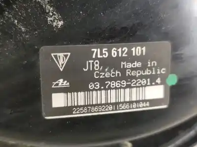 Pièce détachée automobile d'occasion servo frein pour porsche cayenne (typ 9pa) 3.2 v6 cat références oem iam 7l5612101  