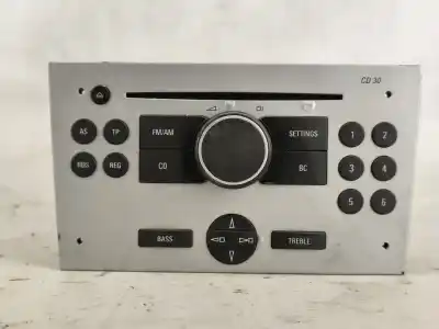 Pièce détachée automobile d'occasion système audio / radiocd pour opel corsa c (x01) 1.2 twinport (f08 f68) références oem iam 7644222317 Pièce détachée automobile d'occasion système audio / radiocd pour opel corsa c (x01) 1.2 twinport (f08 f68) références oem iam 7644222317