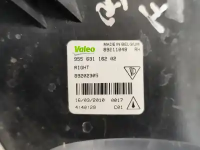 Автозапчасти б/у правая противотуманная фара за porsche cayenne (typ 9pa) 3.2 v6 cat ссылки oem iam 89202305  