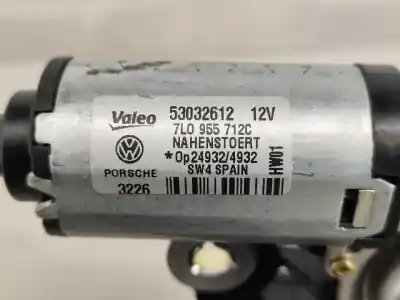 Автозапчасти б/у мотор заднего стеклоочистителя за porsche cayenne (typ 9pa) 3.2 v6 cat ссылки oem iam 7l0955712c  