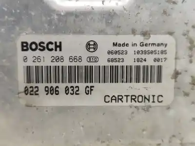 Peça sobressalente para automóvel em segunda mão centralina de motor uce por porsche cayenne (typ 9pa) 3.2 v6 cat referências oem iam 022906032gf  