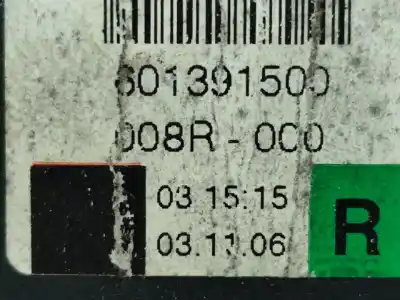 Автозапчастина б/у передній правий ремін безпеки для porsche cayenne (9pa) s 4.5 gasóleo 2004 5p посилання на oem iam 601391500  