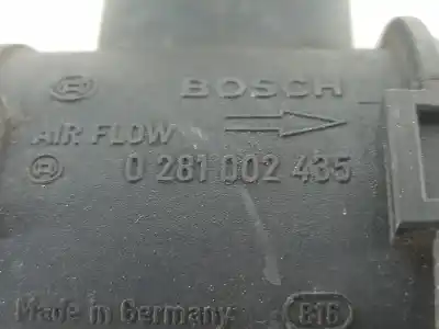 Автозапчастина б/у витратомір повітря для porsche cayenne (9pa) s 4.5 gasóleo 2004 5p посилання на oem iam 0281002435  