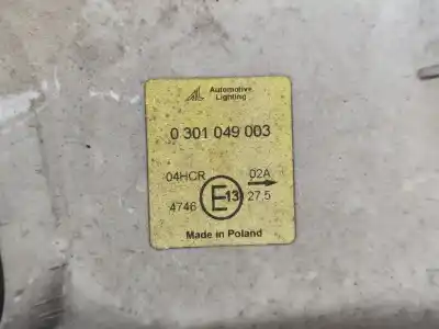 Second-hand car spare part left headlight for ford fiesta iv (ja_, jb_) 1.25 i 16v gasolina 1998 5p oem iam references 0301049003  