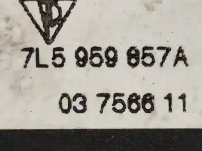 Peça sobressalente para automóvel em segunda mão botão / interruptor elevador vidro dianteiro esquerdo por porsche cayenne (9pa) s 4.5 gasóleo 2004 5p referências oem iam 7l5959857a  