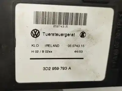 Second-hand car spare part left front window motor for porsche cayenne (9pa) s 4.5 gasóleo 2004 5p oem iam references 7l0959701d  