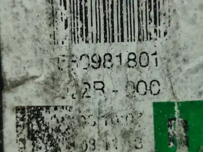 Автозапчастина б/у задній правий ремін безпеки для porsche cayenne (9pa) s 4.5 gasóleo 2004 5p посилання на oem iam 560981801  