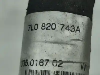 Автозапчастина б/у труби кондиціонації для porsche cayenne (9pa) s 4.5 gasóleo 2004 5p посилання на oem iam 7l0820743a  