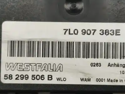 Second-hand car spare part ecu engine control for porsche cayenne (9pa) s 4.5 gasóleo 2004 5p oem iam references 7l0907383e  