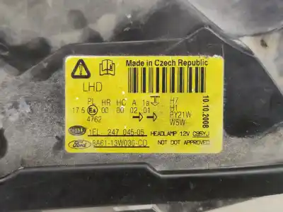 Pièce détachée automobile d'occasion feu gauche pour ford fiesta vi (cb1, ccn) 1.4 tdci références oem iam 8a6113w030cd   Pièce détachée automobile d'occasion feu gauche pour ford fiesta vi (cb1, ccn) 1.4 tdci références oem iam 8a6113w030cd