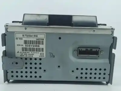 Peça sobressalente para automóvel em segunda mão display gps / multimídia por mitsubishi l 200 (ka0/kb0) 2.5 di-d cat referências oem iam 8750a190  