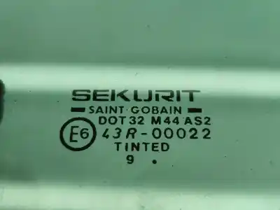 Автозапчастина б/у скло двері задне ліво для ford fiesta iv (ja_, jb_) 1.25 i 16v gasolina 1998 5p посилання на oem iam 43r00022  