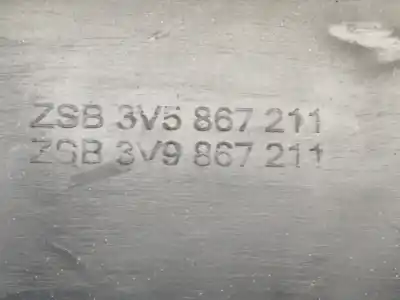 Автозапчастина б/у молдинг для skoda superb iii hatchback (3v3) 2.0 tdi gasóleo 2017 4p посилання на oem iam   