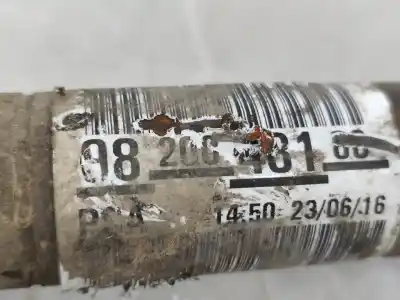 Автозапчасти б/у передняя левая трансмиссия за citroen jumpy iii furgoneta (v_) 1.6 bluehdi 115 ссылки oem iam 9820048180  