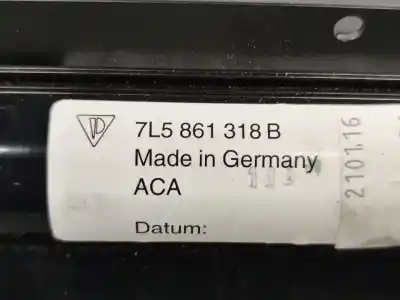 İkinci el araba yedek parçası arka tepsi için porsche cayenne (typ 9pa) 3.2 v6 cat oem iam referansları   