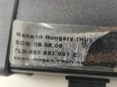 İkinci el araba yedek parçası arka tepsi için porsche cayenne (typ 9pa) 3.2 v6 cat oem iam referansları 7l5861691001e  