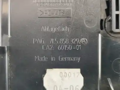 İkinci el araba yedek parçası kül tablasi için porsche cayenne (typ 9pa) 3.2 v6 cat oem iam referansları 7l5858329a  