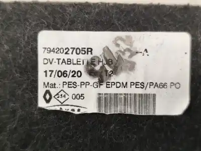 Автозапчастина б/у задній лоток для renault captur ii (hf_) tce 100 (hfmt) посилання на oem iam 794202705r  