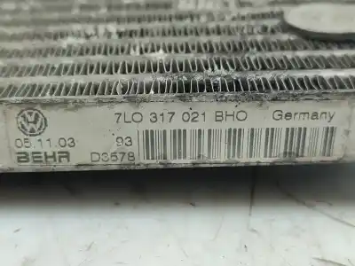 Автозапчастина б/у масляний радіатор для porsche cayenne (9pa) s 4.5 gasóleo 2004 5p посилання на oem iam 7l0317021 7l0317019bh3  