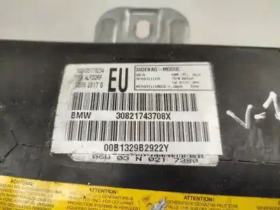 Peça sobressalente para automóvel em segunda mão airbag frontal lado esquerdo por bmw 3 (e46) 320 d referências oem iam 30821743708x  