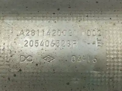 Автозапчасти б/у задняя выхлопная труба за renault twingo iii (bcm_) 0.9 tce 90 ссылки oem iam   