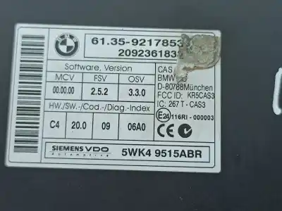 Second-hand car spare part central locking pump for bmw x1 (e84) sdrive 20 d oem iam references 6135921785301  