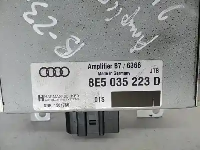Piesă de schimb auto la mâna a doua amplificator audio pentru audi a4 b7 (8ec) 2.0 tdi referințe oem iam 8e5035223  