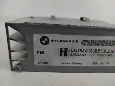 Peça sobressalente para automóvel em segunda mão amplificador de som por bmw 6 (e63) 645 ci referências oem iam 65126920461  