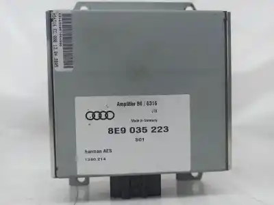 Second-hand car spare part Sound Amplifier for AUDI A4 B7 AVANT (8ED) 2.0 TDI OEM IAM references 8E9035223  
