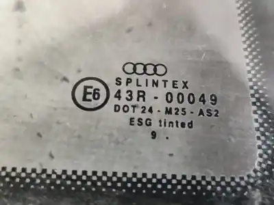 Автозапчасти б/у стекло задней правой двери за audi a3 (8l1) s3 quattro ссылки oem iam 43r00049  