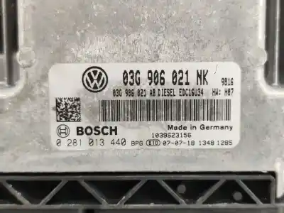 Pezzo di ricambio per auto di seconda mano centralina motore per volkswagen passat b6 variant (3c5) 2.0 tdi riferimenti oem iam 03g906021nk  