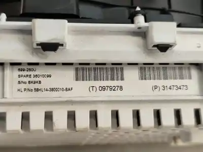 Автозапчастина б/у панель інструментів для volvo v40 hatchback (525) d2 посилання на oem iam 31473473  