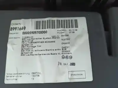 Second-hand car spare part decorative moulding for bmw 1 (e81) 118 d oem iam references   