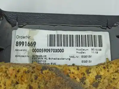 Peça sobressalente para automóvel em segunda mão moldagem por bmw 1 (e81) 118 d referências oem iam   