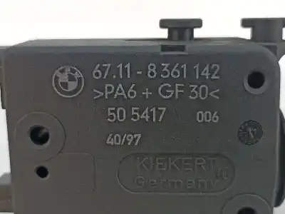 Second-hand car spare part trunk lock for bmw 3 touring (e36) 318 tds oem iam references 67118361142  