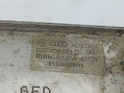 Автозапчастина б/у масляний радіатор для skoda octavia iii break (5e5) 1528 ak gasóleo 2015 5p посилання на oem iam 02e409061d  