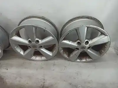 Pezzo di ricambio per auto di seconda mano set di cerchione in lega per nissan qashqai / qashqai +2 i (j10, nj10, jj10e) 2.0 riferimenti oem iam r17  